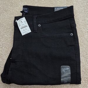 J. Crew Factory Women's Black Skinny Jeans